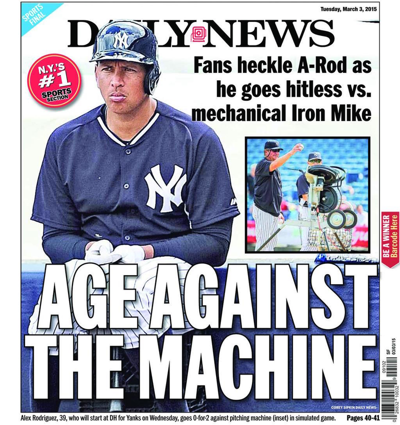 Illustration for article titled So This Is How It's Gonna Be For A-Rod, Huh?
